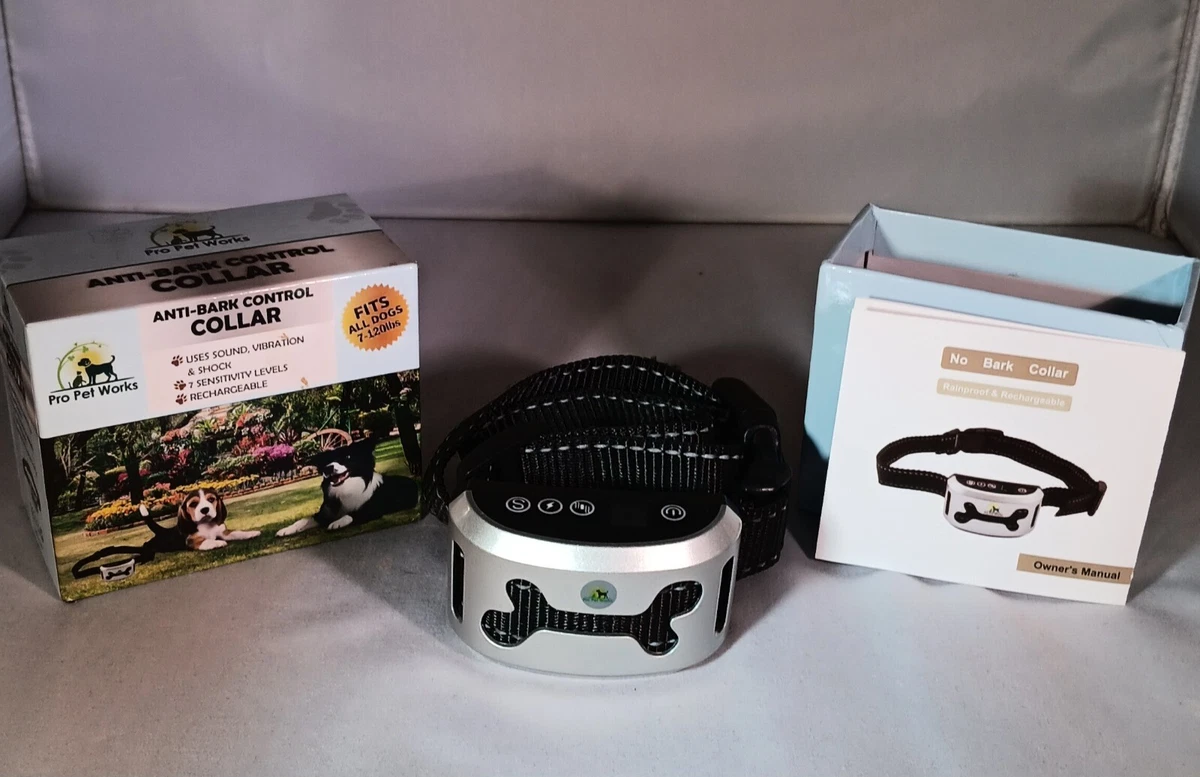 Pro pet top works bark collar