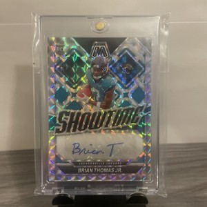 2024 Mosaic Prizm Showtime Auto #SS-BTJ Brian Thomas Jr.