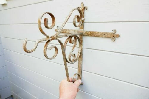 Iron/Cast iron English Antique Brackets Rods