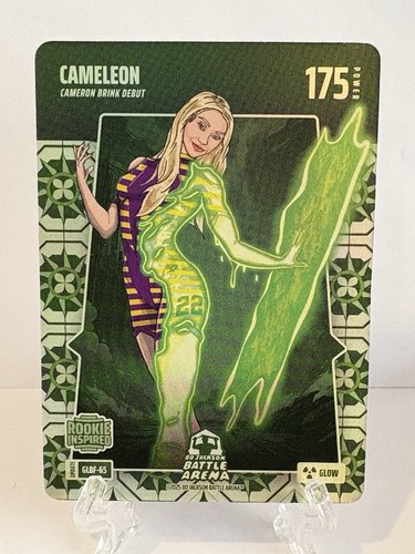 2025 Bo Jackson Battle Arena Alpha Update CAMELEON Linoleum GLOW SSP Brink