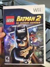 LEGO Batman 2 DC Super Heroes Nintendo Wii Disc And Case