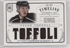 2013-14 Panini National Treasures Rookie Timeline /99 Tyler Toffoli #RT-TT RC