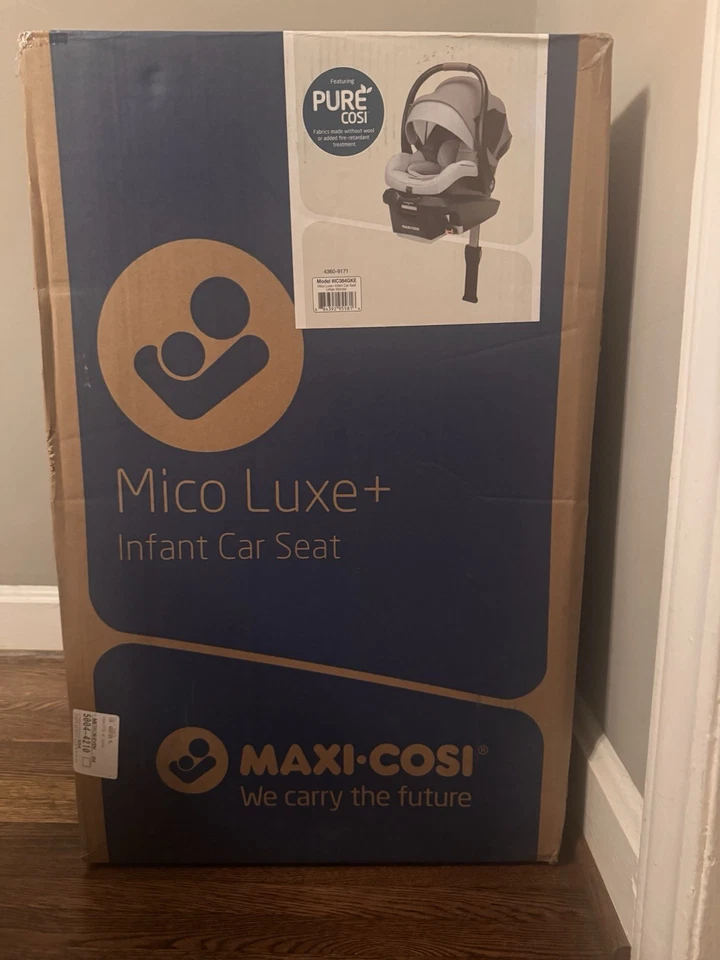 Asiento de coche infantil Maxi-Cosi Mico Luxe+ - Urban Wonder, NUEVO SELLADO, PRECIO DE VENTA SUGERIDO POR EL FABRICANTE $338 Foto 2 de 4