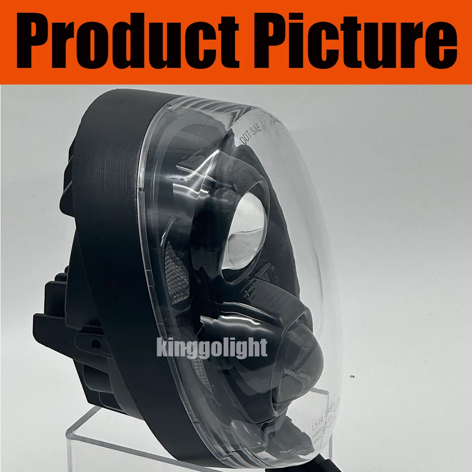 Faro LED para Harley Breakout 2015-2022 con haz alto y bajo DRL Plug and Play Foto 4 de 4