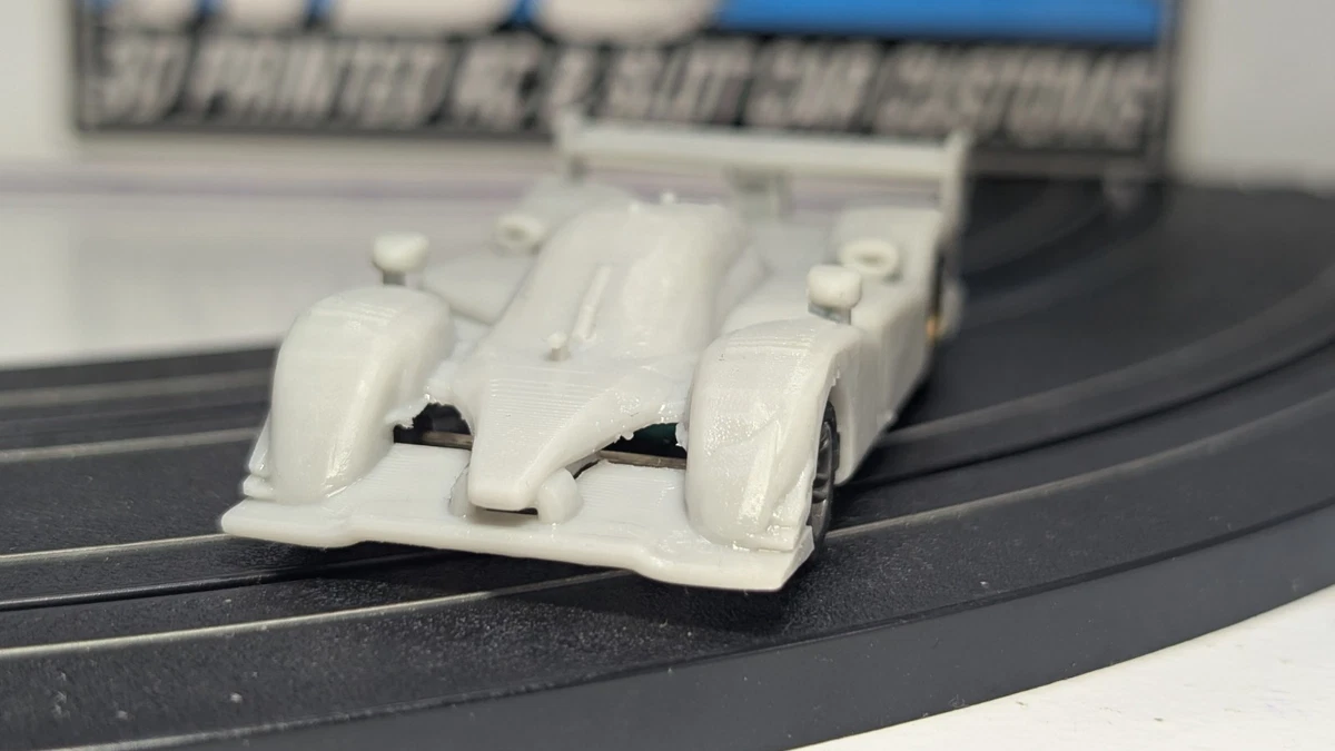 AFX Slot Car 3d Printed Body Peugeot 908 HDI Suit Mega G 1.7