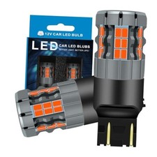 LED Brake/Tail Light Bulbs Compatible For GMC Sierra 1500 2014-2018, 7444 7443