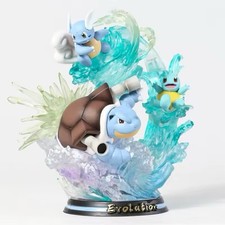 Turtok Figur Schillok Schiggy Pokemon Sammler Evolution Anime Pikachu 23 cm