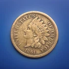 1861 Civil War Era Indian Head Penny Cent Better Grade US. -Liberty-