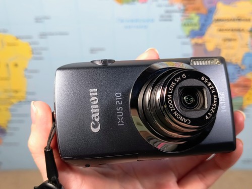 Canon PowerShot ELPH SD3500 IXUS 210 14.1MP Digital Camera - Black Fully Working - Picture 6 of 17