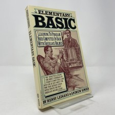 Elementary Basic by Henry F. Ledgard; Andrew Singer PB First Thus Very Good 198