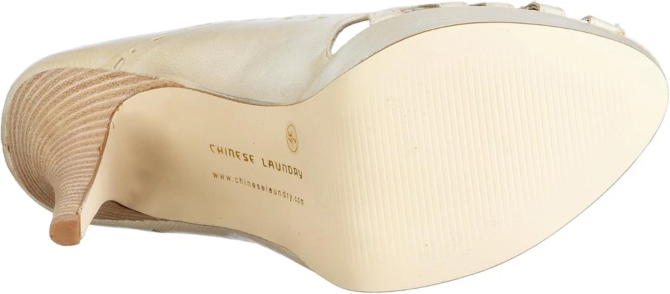 Chinese Laundry HOT Cakes Damen Pumps, Elfenbein (Jute), EU 39.5 - Bild 4 von 4
