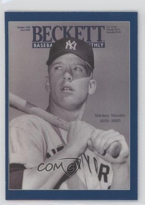 2014 Beckett Covers National Convention 99/1000 Mickey Mantle HOF 4r2