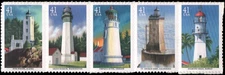US #4146-4150 MNH strip of 5