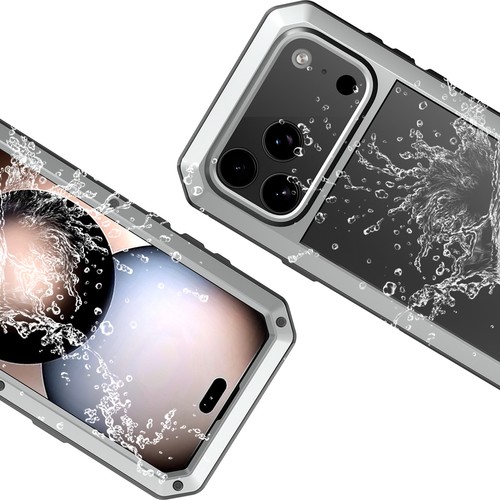 Coque métal résistante Gorilla antichoc pour iPhone 17 Pro Max 16 15 14 13 12 SE - Photo 46 sur 51