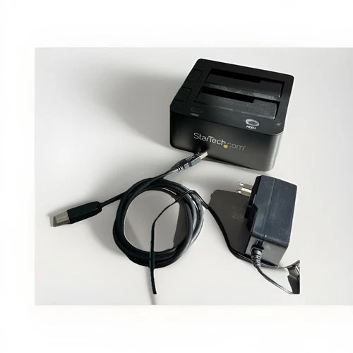 Startech Usb 3.0 Dual Hard Drive Docking Station With Uasp For 2.5/3.5in Ssd /