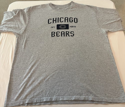 Chicago Bears Adult Xl Gray Short Sleeve T-shirt: See Description - Picture 2 of 3