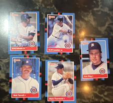Donruss Detroit Tigers Gibson Lusader Terrell Thurmond King 1988 Baseball Card …
