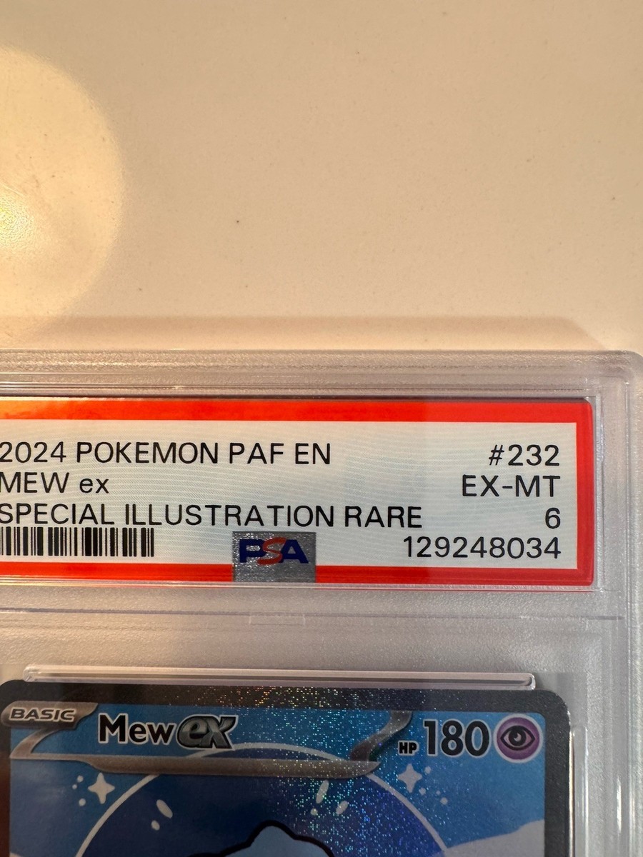 Mew ex 232/091 SV: Paldean Fates Holo for sale online | eBay
