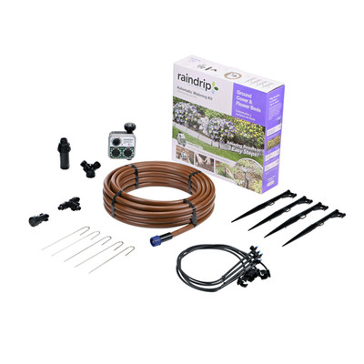 Raindrip Sdgcbhp Automatic Drip Irrigation Watering Kit Timer For Ground Cover
