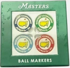 2026 Masters Golf Ball Markers Set of 4 Augusta National Brand New