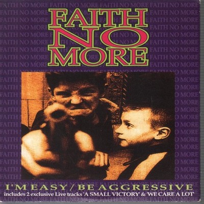 Faith No More I'm Easy / Be Aggressive CD UK London 1993 single in card sleeve