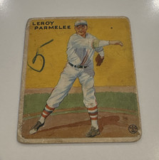 Goudey 1933 Big League Chewing Gum Leroy Parmelee #239 New York Giants