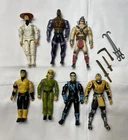 VINTAGE GI JOE MORTAL KOMBAT MOVIE ACTION FIGURE LOT TOYBIZ SCORPION CAGE