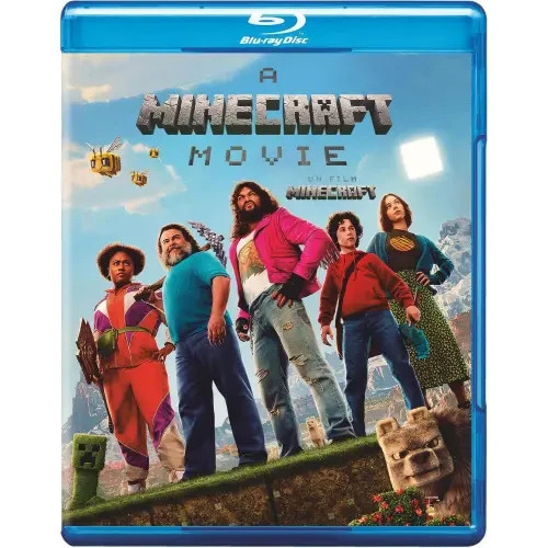A Minecraft Movie - Blu-Ray - Brand New BILINGUAL A NTSC Jack