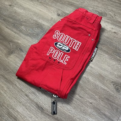 90s~00s SOUTH POLE ロゴ 刺繍 ワイド ペインター パンツ 90s~00s SOUTH POLE ロゴ 刺繍 ワイド ペインター パンツ