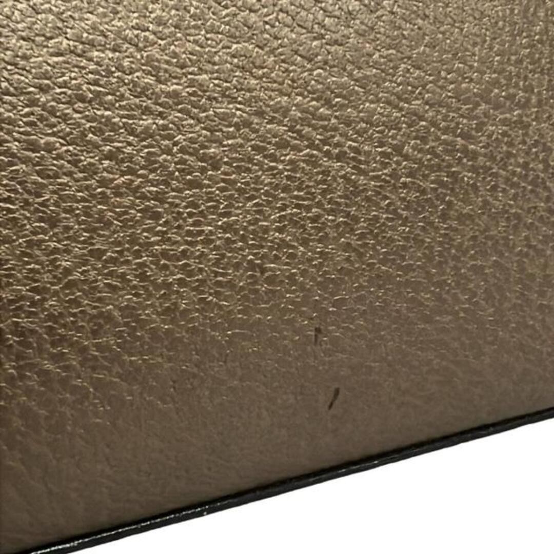 Gucci Bamboo Handbag Leather Dark Brown Used, Stylish, 21x20x8cm thumbnail 10