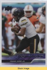 2024 Goodwin Champions Upper Deck Young Guns Clear Cut Frank Gore Jr READ 0tm