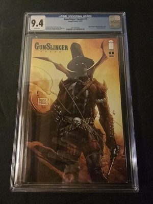 GunSlinger Spawn #1 CGC 9.4 main cover Booth/McFarlane