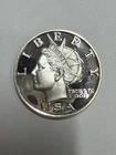 2003 NORFED Liberty "$10" 1oz .999 Silver Medallion Proof Silver Round