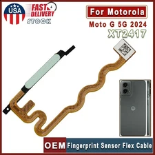 OEM Fingerprint Sensor Power Button Flex Cable To Motorola Moto G 5G 2024 XT2417