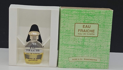 Rose & Co. Manchester Eau Fraiche Eau De Toilette Splash 8mL - VINTAGE - CHECK *