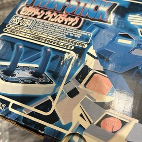 Sega Saturn Twin Stick HSS-0154 Complete With Virtual On Game. Great Condition