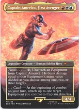 Captain America, First Avenger (Rainbow Foil) 1726 SLD NM FOIL MTG