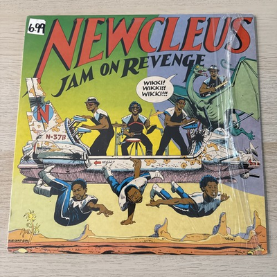 #ad #ad Newcleus Jam On Revenge Sunnyview SUN 4901 orig Vinyl electro 1984 lp w SHRINK $35.00