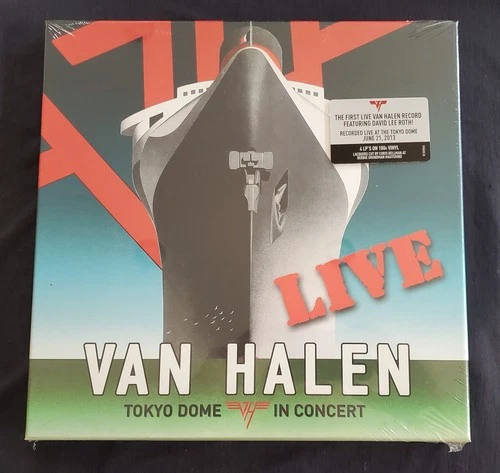 * NEW & SEALED * VAN HALEN - Tokyo Dome Live In Concert box set 4LP vinyl 2015