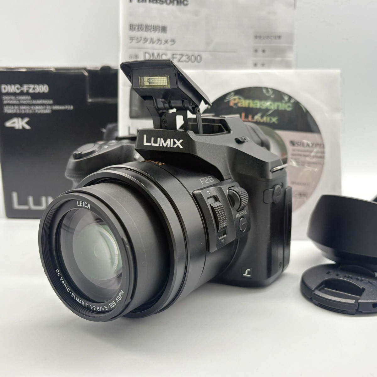 NEAR MINT] Panasonic LUMIX DMC-FZ300 Compact Digital Camera