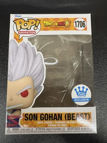 Funko POP! Anime “Dragon Ball” Gohan Beast #1706 (Funko Shop) BOX & INSERT ONLY