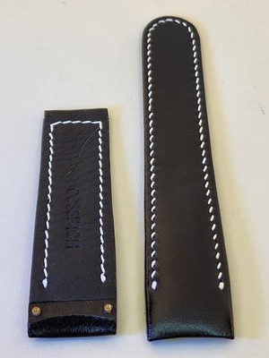 Ebel 35F7 Watch Replacement Strap 25/20mm for Ebel Hexagon - Cordovan Leather