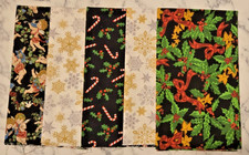 5 fat quarters 100 cotton - Holiday Joy