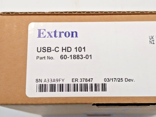 Open Box Extron USB-C HD101 USB-C to HDMI Interface 60-1883-01 for sale ...