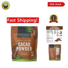 Organic Cacao Powder 2lb - Unsweetened, Rich Dark Chocolate Flavor for Baking
