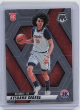 Kyshawn George Base Panini Mosaic #247 NM Rated Rookie