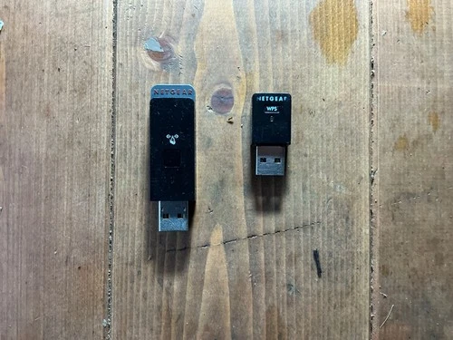 Netgear WNA1000M-100PES and WNA1100 N150 Wireless USB Micro Adapter Black Wi-Fi