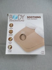 Body Innovations Soothing Foot Warmer, Heat & Vibration Massage