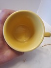 Fiesta Yellow O Ring Handle Mug Collectible Mint! Homer Laughlin Retro Estate  — photo 8