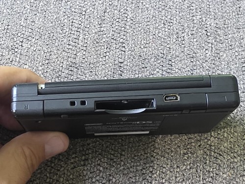 Nintendo DS Lite Handheld Kobalt/Blau Oberteil bleibt nicht "oben" Scharnier muss repariert werden? - Bild 3 von 7